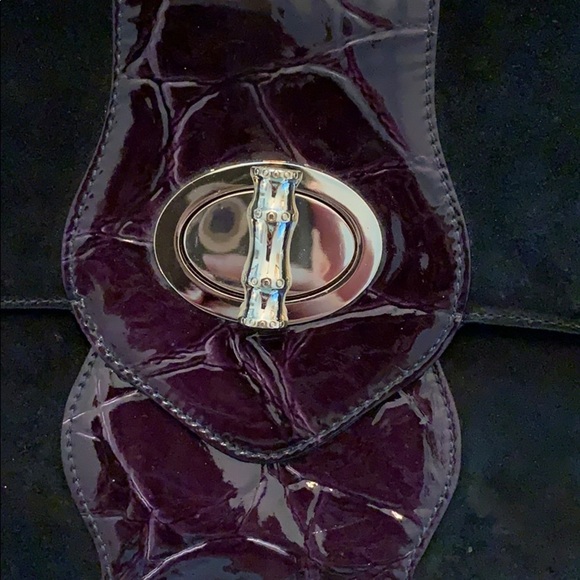 ELAINE TURNER Black Clutch/Shoulder Bag *EXCELLENT* - Picture 3 of 6